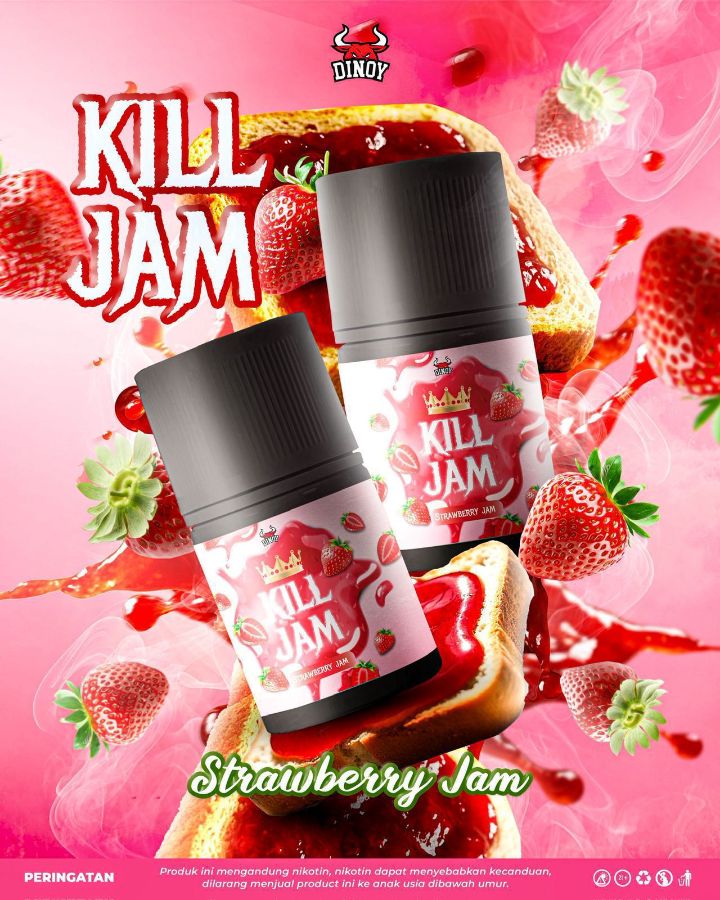 KILL JAM STRAWBERRY 60ML