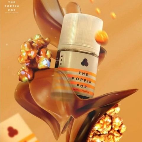 THE POPPIN POP CARAMEL BUTTER POPCORN 60ML