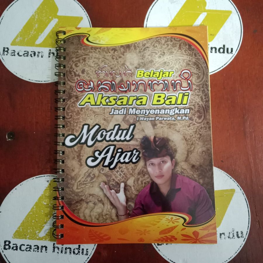 Buku Modul Belajar Aksara Bali Agama Hindu Parwata