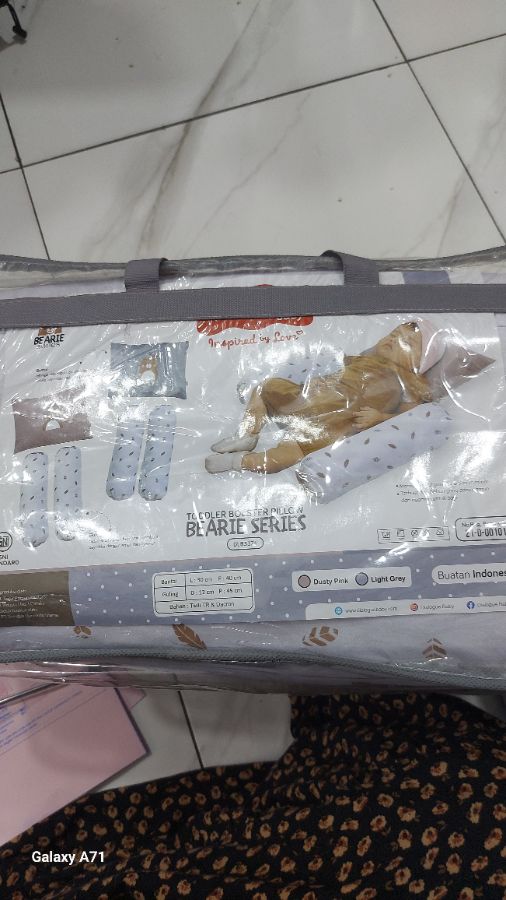 Bantal set batita bearie dialogue