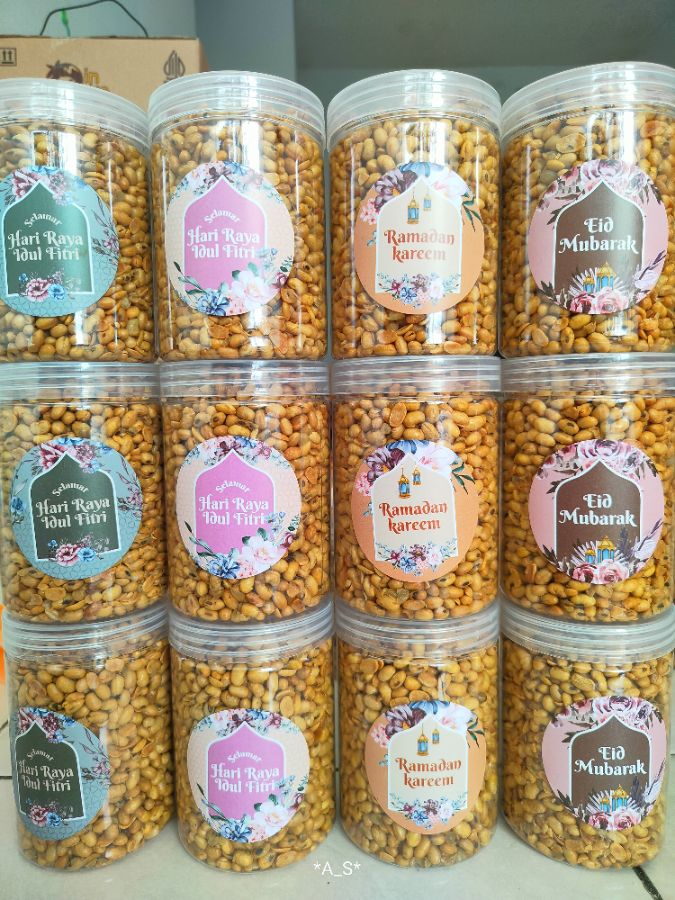 Kacang kedelai toples