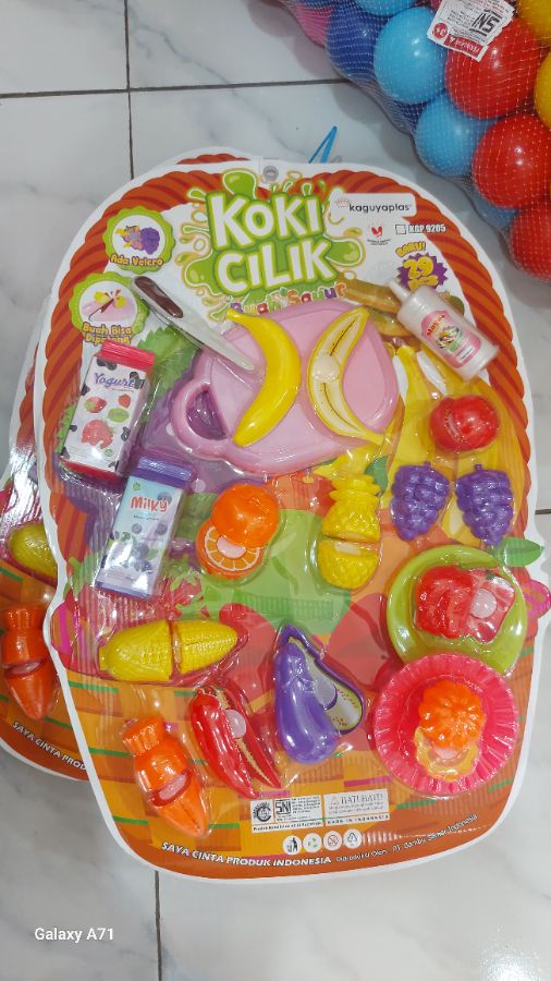Koki cilik buah sayur