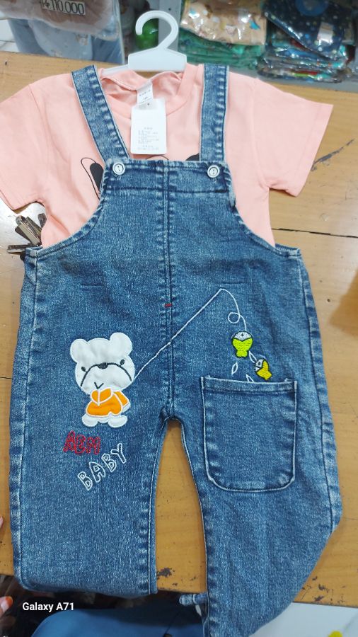 Overal set jeans