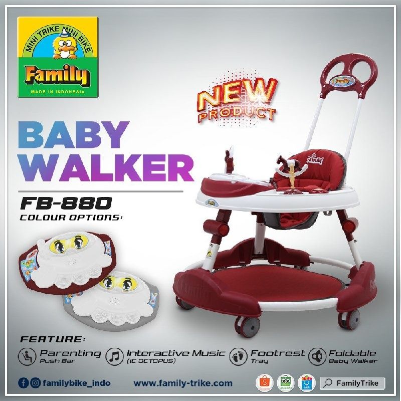 Baby walker family 880