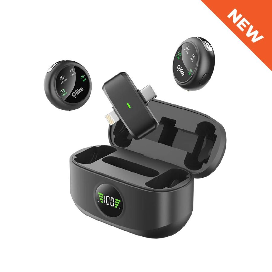 Microphone Olike CM02 clip magnetic black 