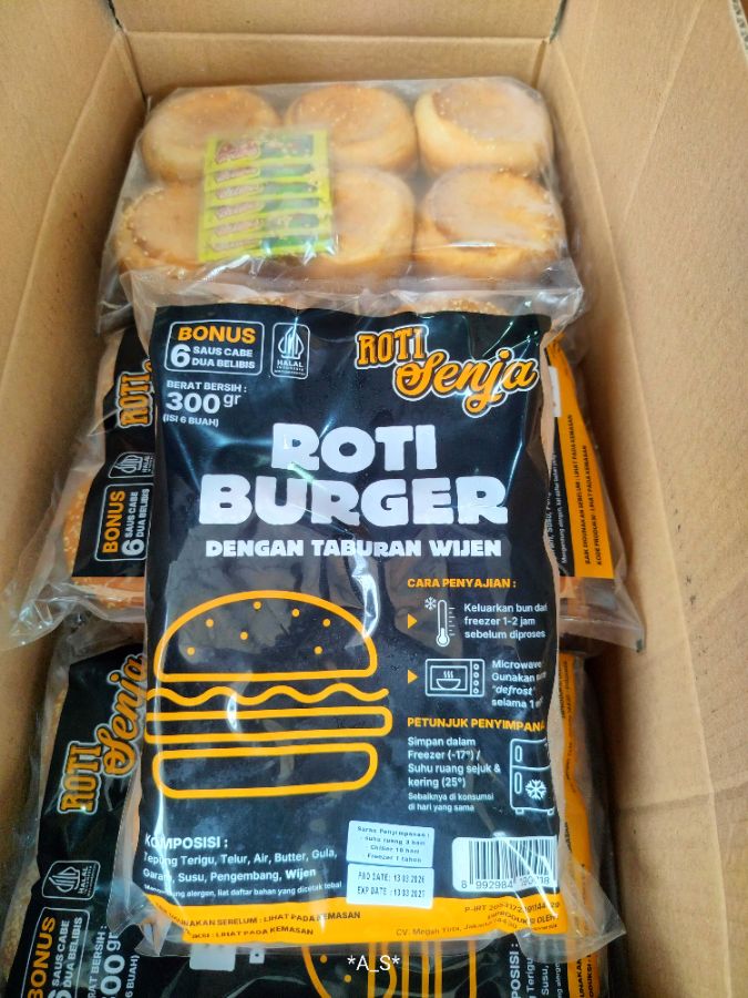 Roti burger senja