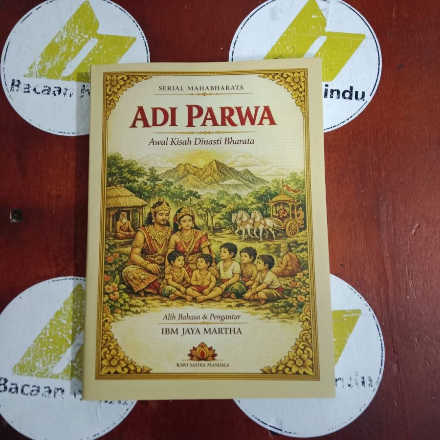 Buku Serial Mahabrata Adiparwa Awal Kisah Dinasti Bharata Agama Hindu IBM Jayamartha