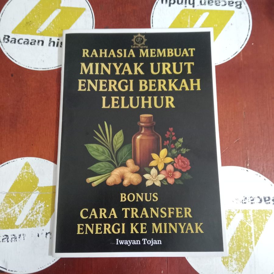 Buku Rahasia Membuat Minyak Urut Energi Berkah Leluhur Agama Hindu Nandha