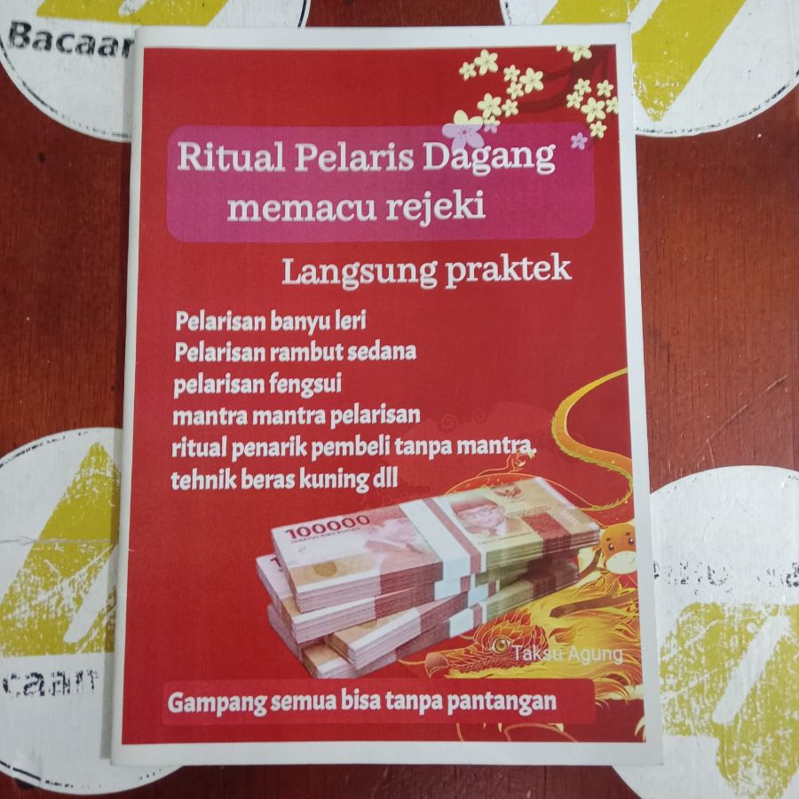 Buku Ritual Pelaris Dagang Memacu Rejeki Agama Hindu Nandha