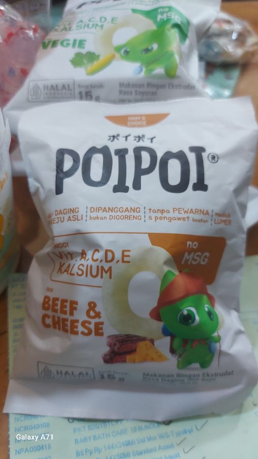 Poipoi beef&cheese 15g