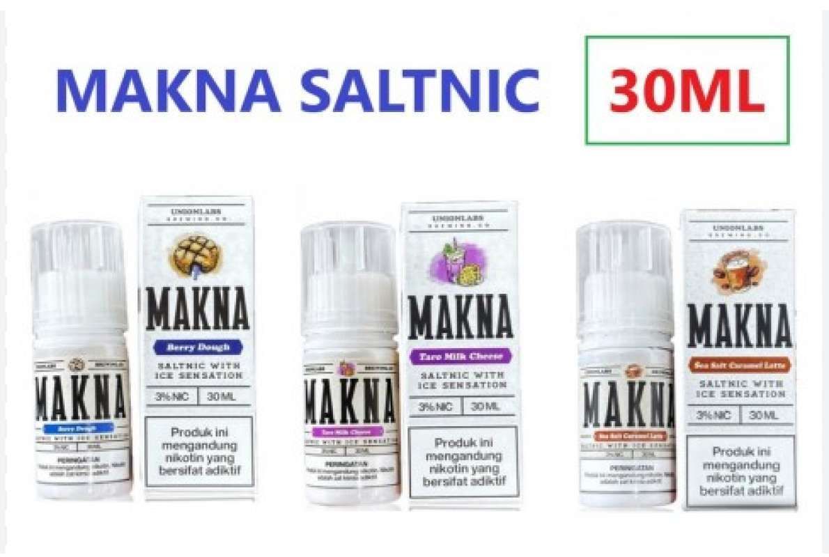 MAKNA SALT NIK 3 RASA 30ML 30MG 