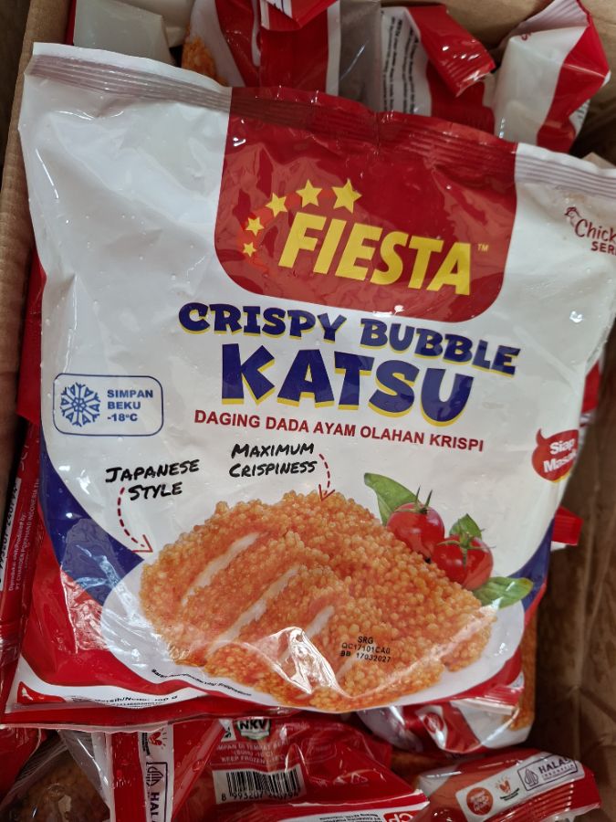 Fiesta bubble katsu 400gr