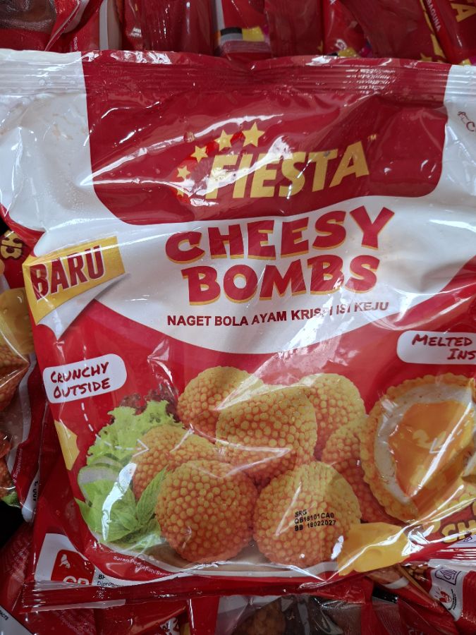Fiesta cheesy bomb nuget 400gr