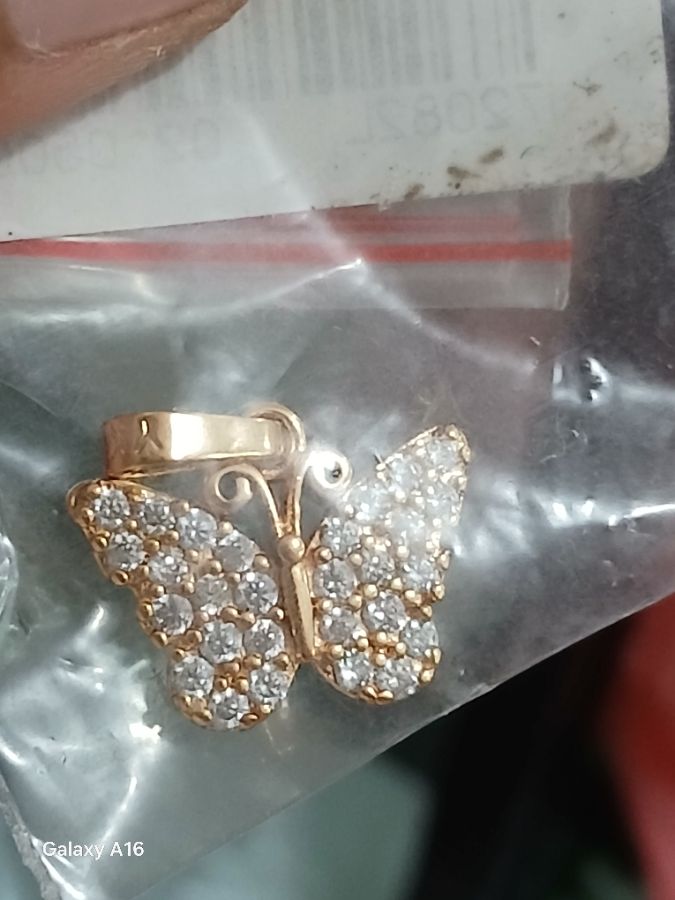 Bandul Gold Kupu Kupu