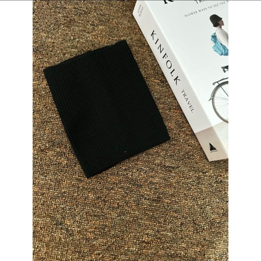 Ciput Rajut 1 Warna - Hitam