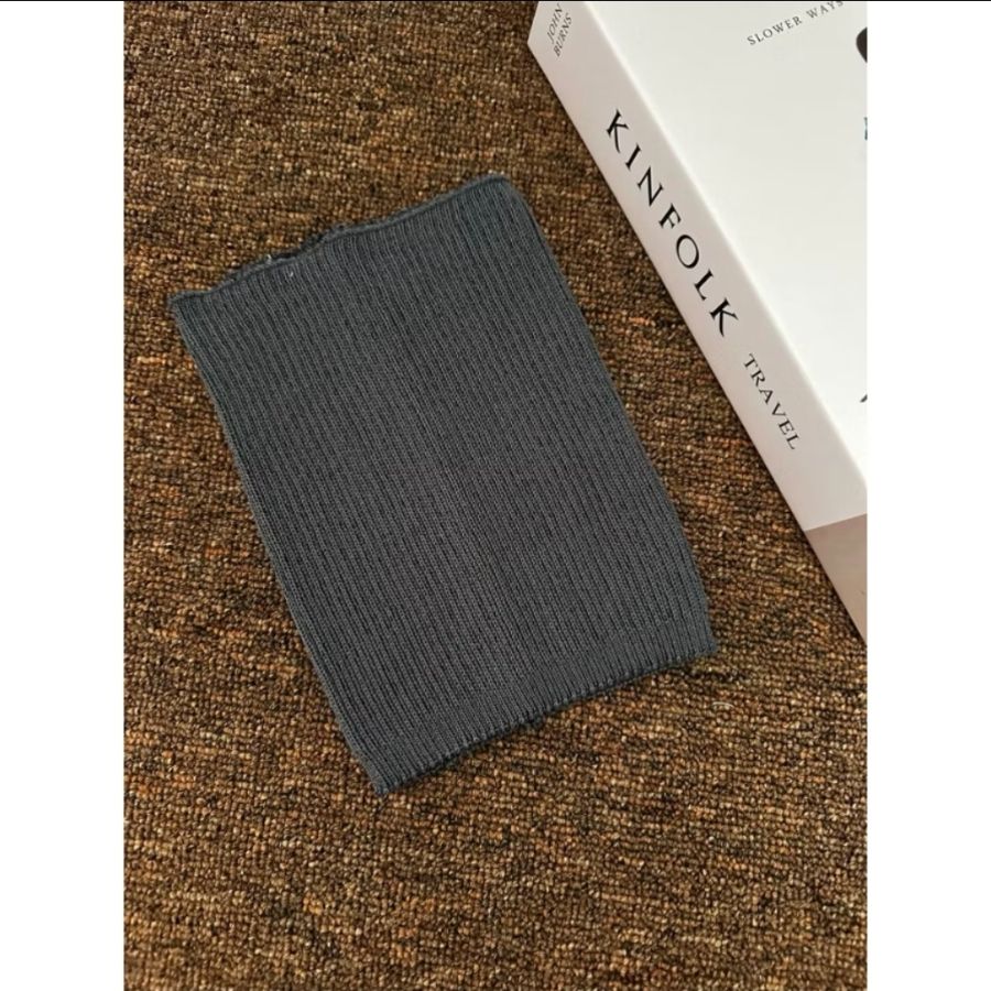 Ciput Rajut 1 Warna - Dark Grey