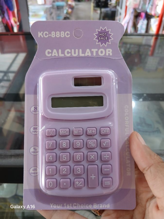 Kalkulator Mini Ungu