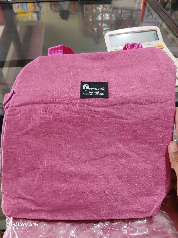Tas Bekal Besar Pink 