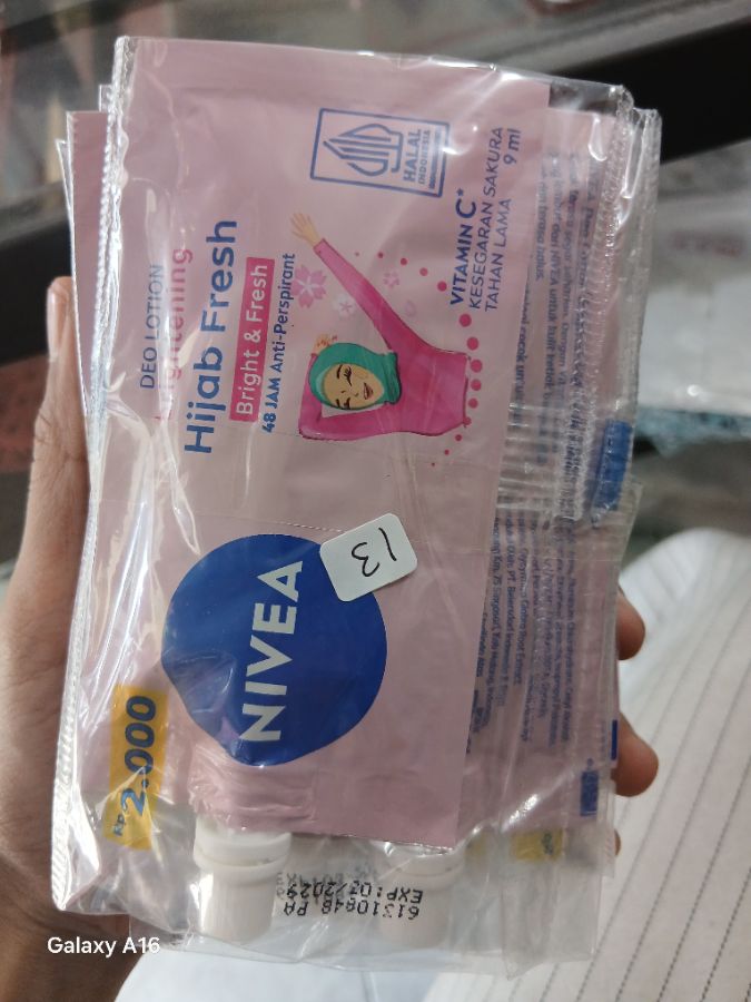 Nivea Deo Lotion Hijab Fresh 9ml