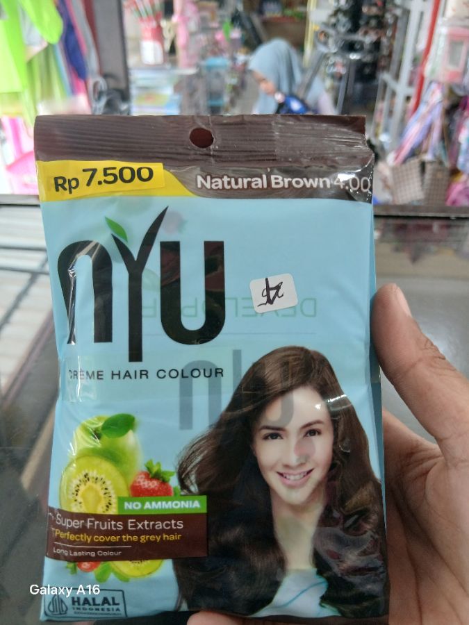 NYU - creme Hair Colour Natural Brown 4.00