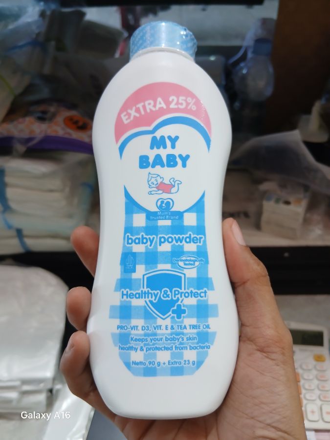 MY Baby  Powder Healthy & Project 90g + Extra 23g