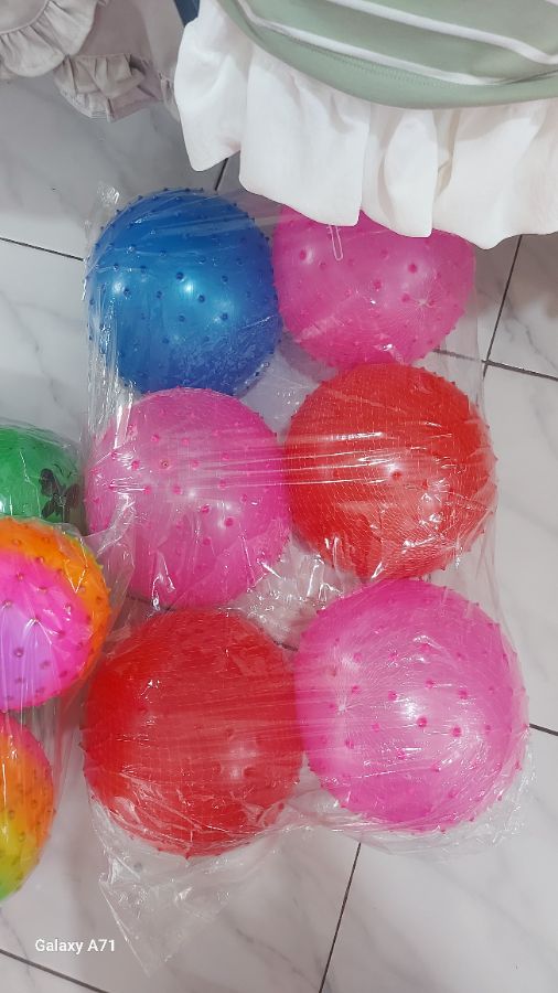 Bola karet duri besar