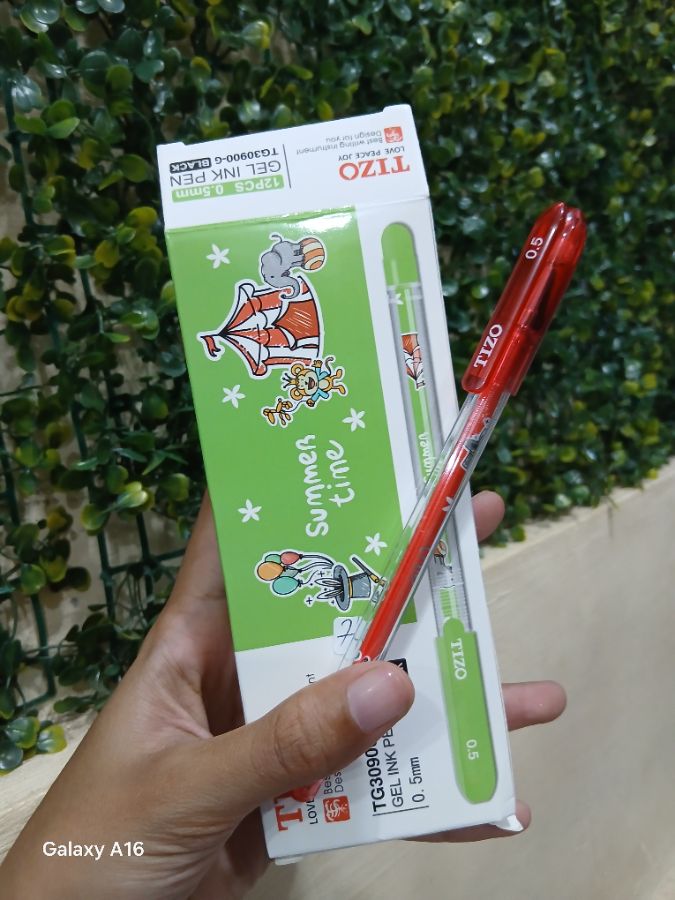 Tizo - Gel Ink Pen Black 0.5mm