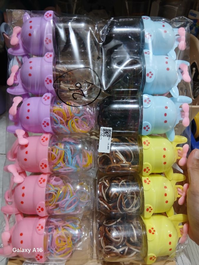 Ikat Rambut Karet Toples