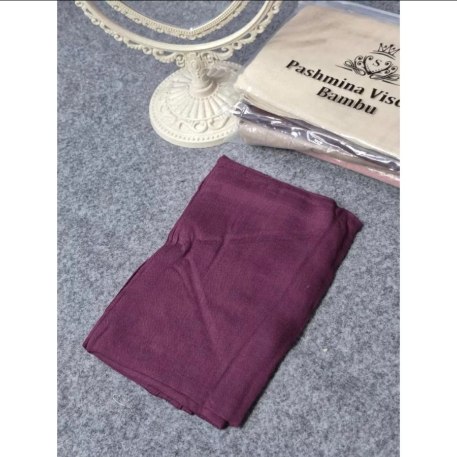 Pashmina Viscose - Burgundy