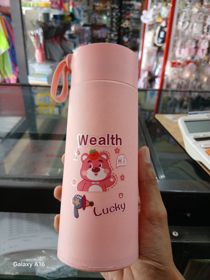 Botol Minum Kaca Kartun 