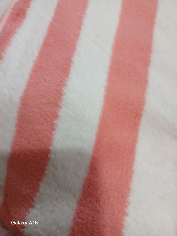 Handuk Single Motif Pink