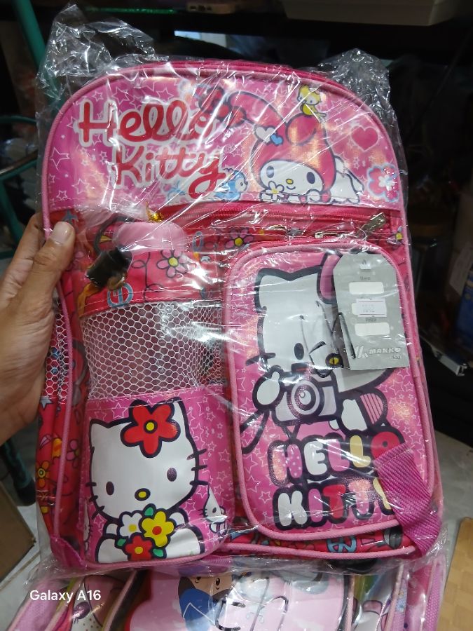 Tas Skolah Makko Bag Karakter Free Botol