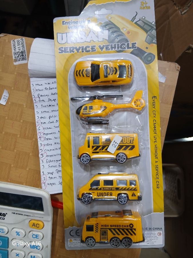 Urban Service Vehicle 5pcs