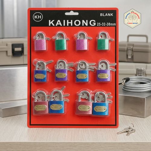 Gembok Kaihong 15mm-20mm-25mm
