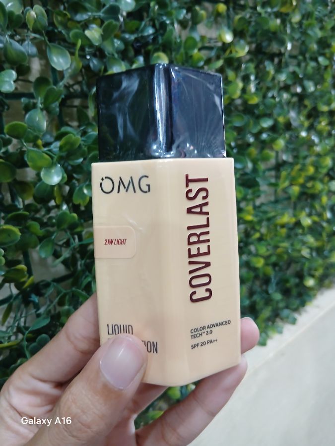 OMG Coverlast Liquid Foundation No.21W Light 25ml