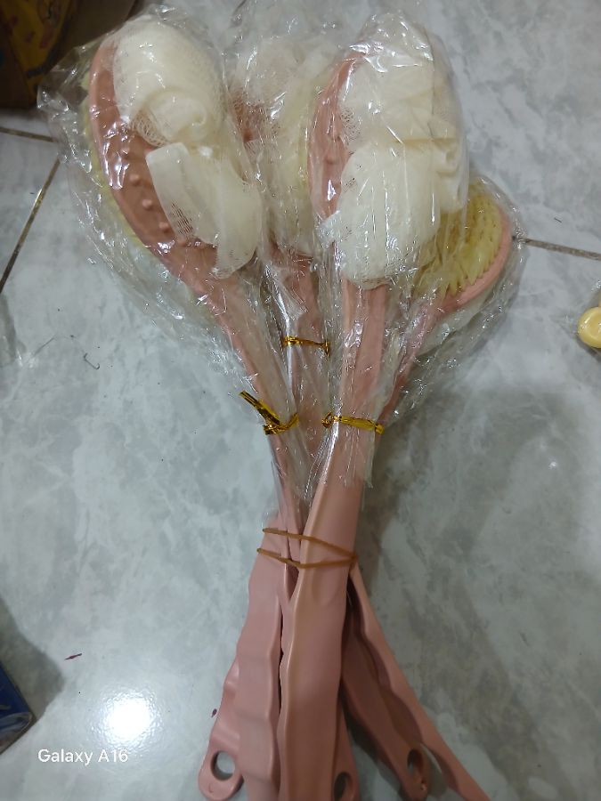 Sikat Punggung Badan Pink