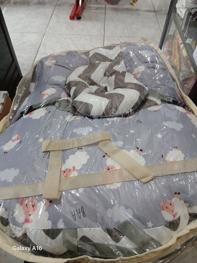 Sofa Bayi Jumbo Domba Abu 