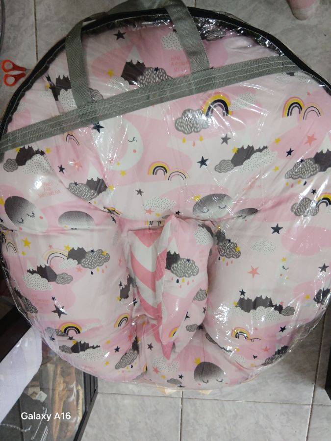 Sofa Bayi 2in1 Multifungsi Moon Child Pink