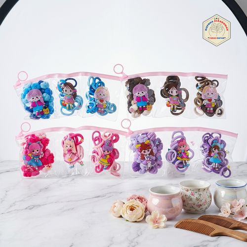 Kuncir / Ikat Rambut Donat set 3 - 1311RV1