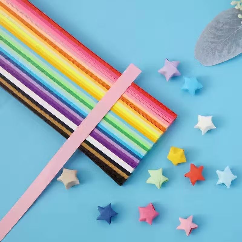 Paper Star - Kertas Anyaman Bilah - Isi 20 Lembar Kecil