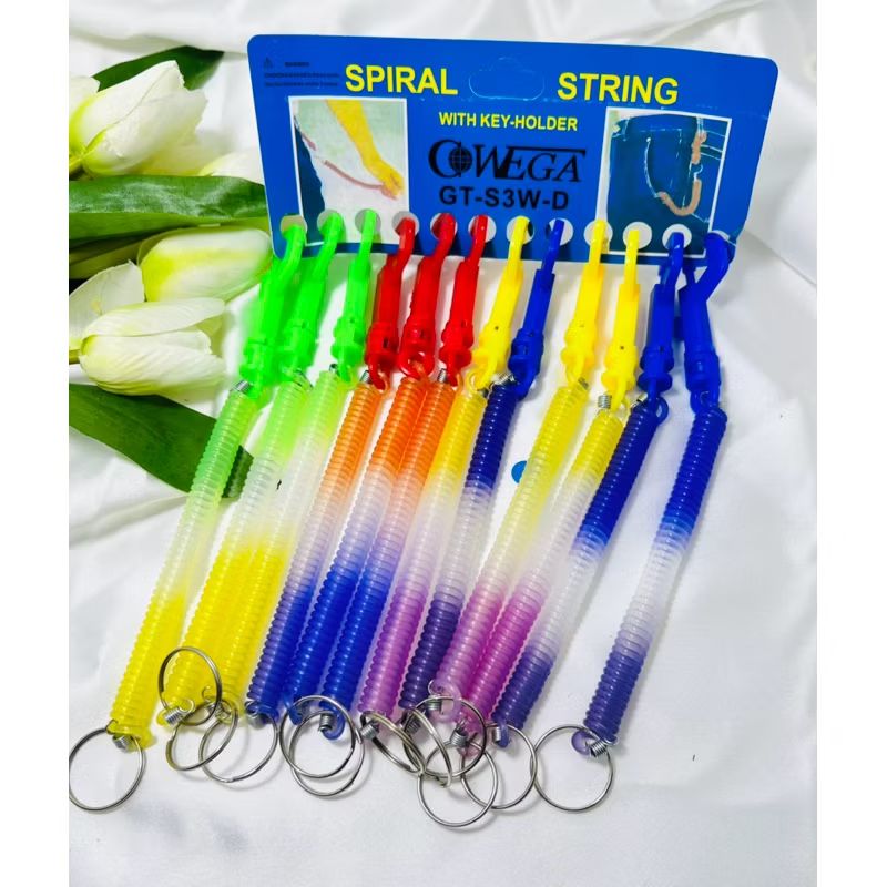 Gantungan Kunci Spiral Gradasi Kecil
