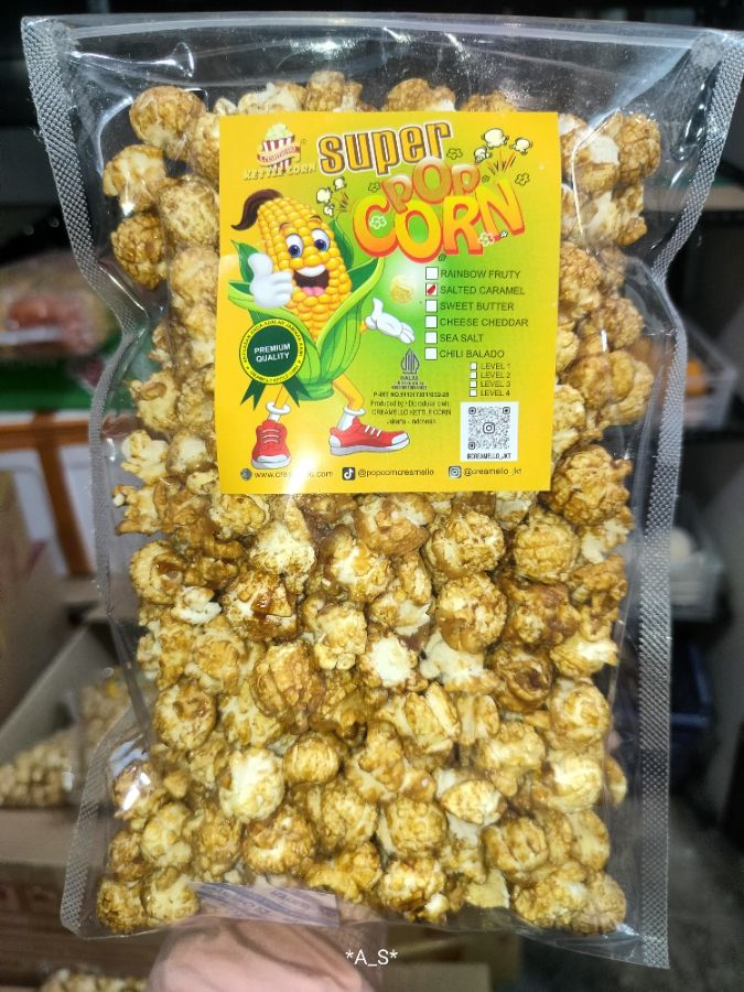 Super pop corn caramel
