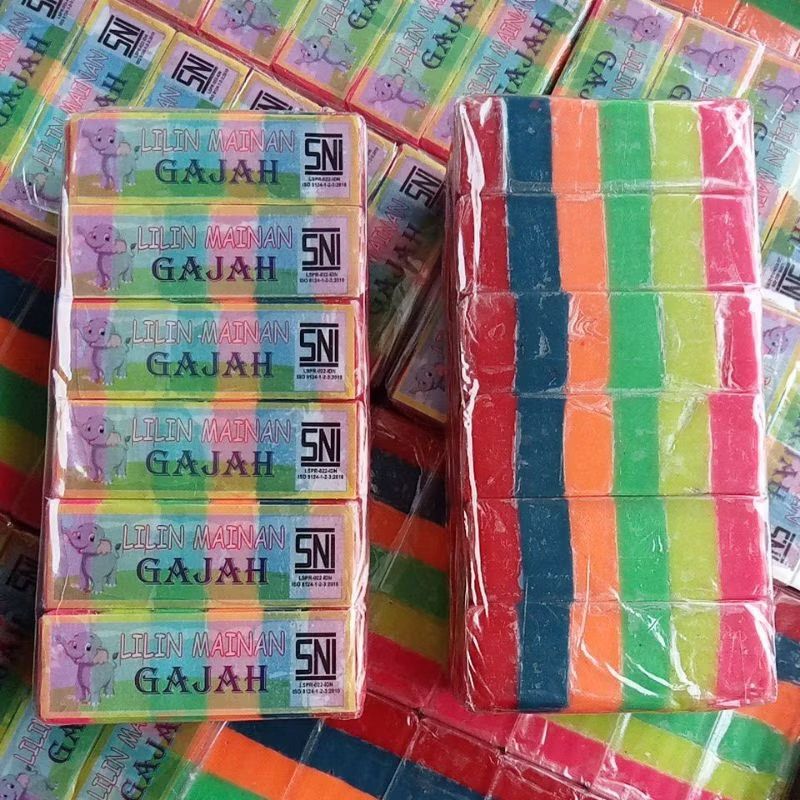 Gajah - Lilin Mainan Kecil