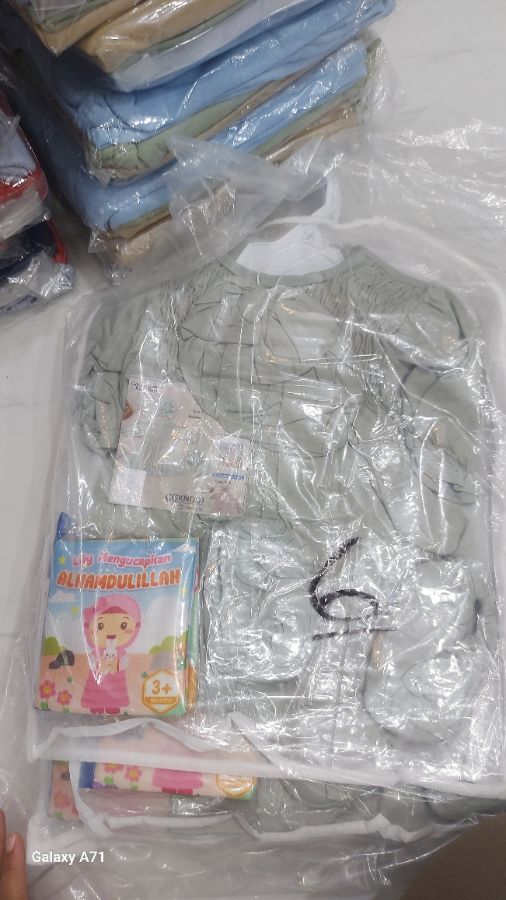 Gamis kaos set nb