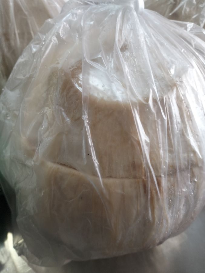 Puding kelapa selasih