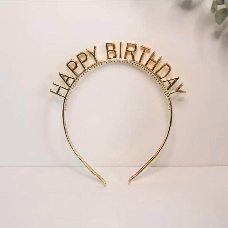 Bando Happy Birthday - Gold