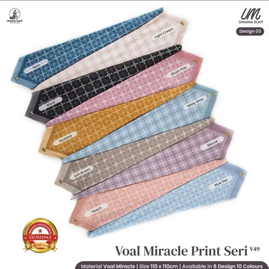 Umama Voal Miracle Print