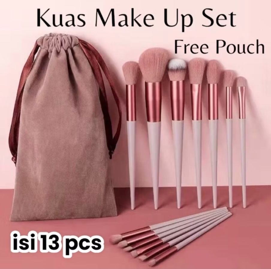 Brush Make Up Isi 13 Pcs