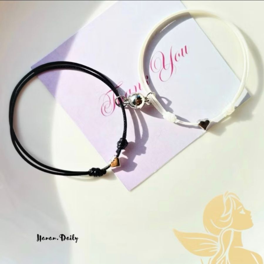 Gelang Couple Magnet - Love