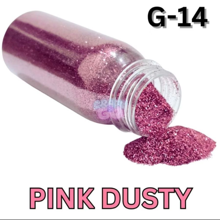 Glitter 100ml - Pink Dusty
